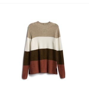 Pink Clover Colorblock Pullover